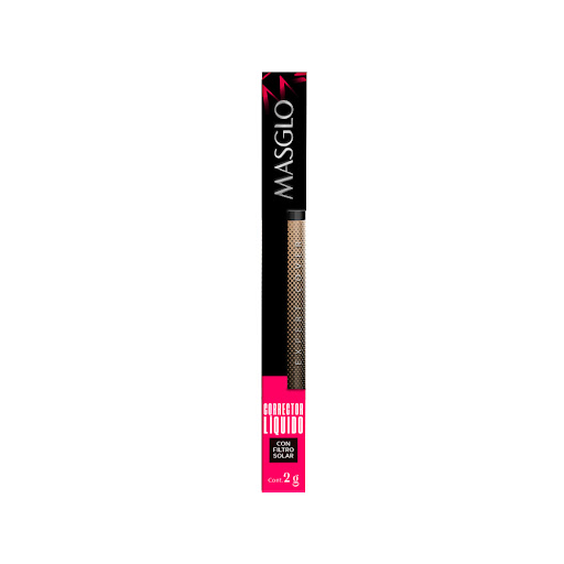 Corrector Líquido Masglo Expert Cover Oscuro x 2.5 gr
