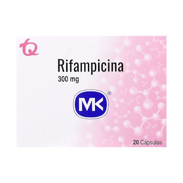 Rifampicina 300 mg MK Caja x 20 Cápsulas  