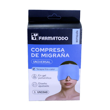 Compresa Farmatodo Ergonómico Para Migraña x und  