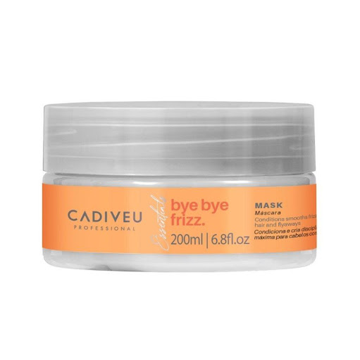 Mascarilla Cadiveu Bye Bye Frizz 200ml Cadiveu TARRO x 1 Mascarilla reparadora con fórmula 95% de origen natural.Reduce el frizz, dejando tu cabello manejable y perfecto.