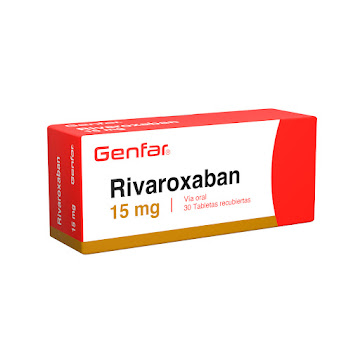 Rivaroxaban 15 mg Genfar Caja x 30 Tabletas  