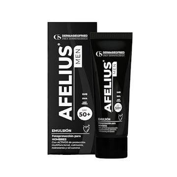 Protector Solar Afelius   Men Emulsion Fps50 Tubo X 60G  