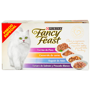 Alimento Para Gatos Chunky Fancy Feast de 85 gr x 4 und  