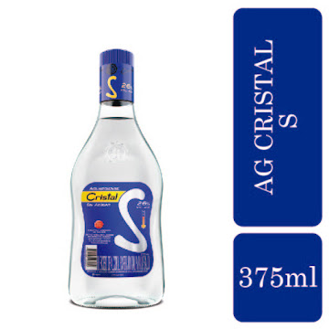 Aguardiente Cristal S X   375ml 