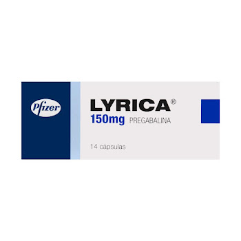 Lyrica Pregabalina 150 mg Pfizer Caja x 14 Cápsulas  