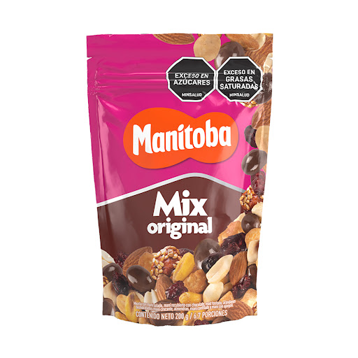 Pasabocas Manitoba Mix Original Paquete x 200 gr
