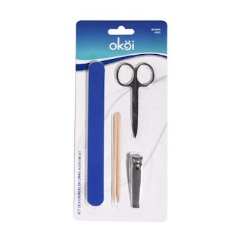 Set De Cuidado De Uñas 4 Pasos Okoi x 1und  