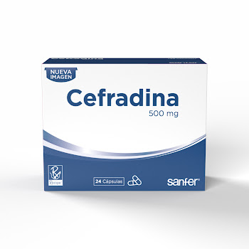Cefradina 500mg Bussie Caja x 24 Cápsulas  