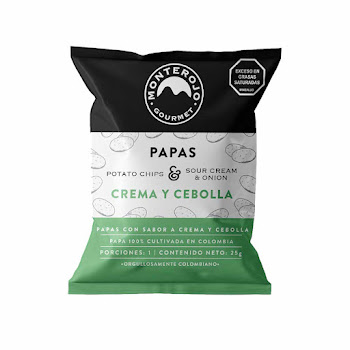 Papas Monterojo Crema Y Cebolla x 25 gr  