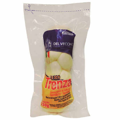 Queso Del Vecchio Trenza Semigraso x 130 gr