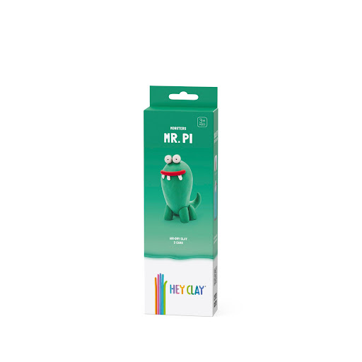 Masa Moldeable Hey Clay Monstruo Pi x 5 Colores Hey Clay Caja x 5 La masa moldeable Hey Clay está diseñada para sacarle el máximo partido al modelado, ya que es ligera, suave, maleable y agradable al tacto, lo que permite transmitir con precisión la personalidad de 