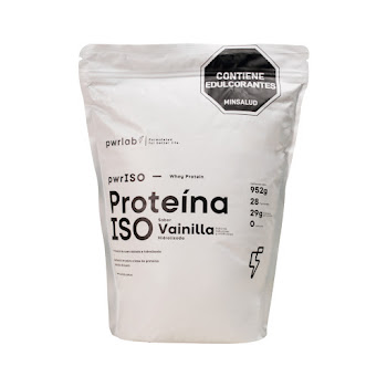 Proteína Iso Pwrlab Sabor Vainilla Bolsa x 952 gr  