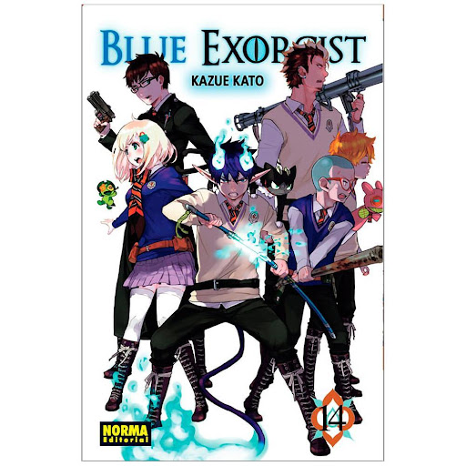 Blue Exorcist No. 14 Editorial Norma Libro x 1.0 BLUE EXORCIST 14  Autores:Kazue Kato  Colecciones:CÓMIC MANGA  Editoriales:NORMA Editorial  Series:BLUE EXORCIST  ISBN 9788467920994 Fecha de venta 29/10/2015 Num páginas 192 Tamaño 11,5 x 17,5 Color 