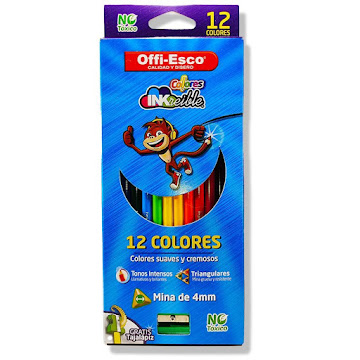 Colores Offi-Esco   Unipunta X 12 Und  