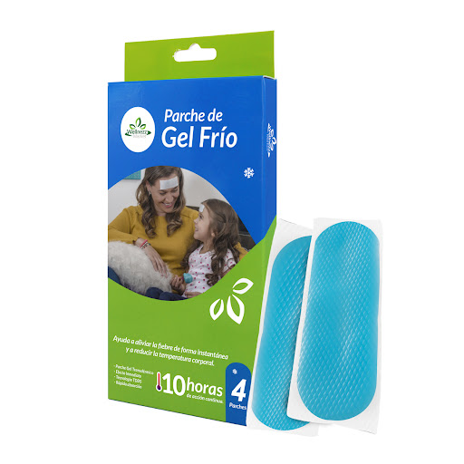 Parche Wellnezz De Gel Frio Caja x 4 und