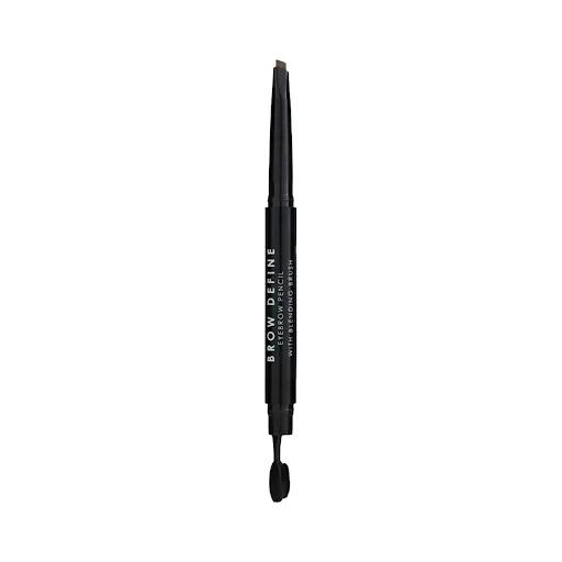 Lápiz Definidor de Cejas con Cepillo para Difuminar Mid Brown Make up Academy Lapiz x 1 Lápiz de alta precisión para rellenar y definir las cejas con un acabado suave y natural
