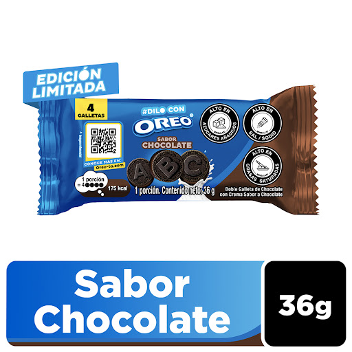 Galletas Oreo Chocolate Paquete x 36 gr