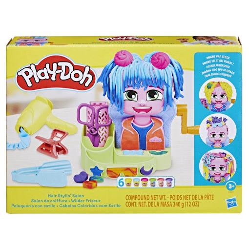 Masas Y Plastilinas Play-doh Peluquería Con Estilo Hasbro Play Doh  x 1 Este colorido set Play-Doh permite a los niños crear su propio jardín de fantasía, cultivando flores de diversas formas con herramientas interactivas. Perfecto para jugar bajo techo en cualquier época