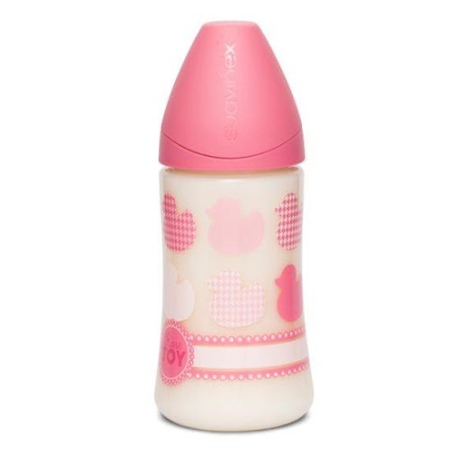 Suavinex Biberón Rose et Bleu 270 ml Rosa P Suavinex  Caja x 1 
