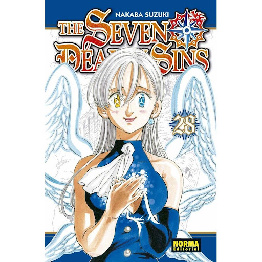 The Seven Deadly Sins No. 28 Editorial Norma Libro x 1.0 THE SEVEN DEADLY SINS 28  Autores:Nakaba Suzuki  Colecciones:CÓMIC MANGA  Editoriales:NORMA Editorial  Series:THE SEVEN DEADLY SINS  ISBN 9788467935547 Fecha de venta 22/3/2019 Formato Tapa blanda con