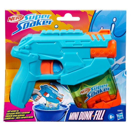 Lanzador De Agua Super Soaker Mini Dunk Fill Nerf  x 1
