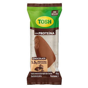 Paleta Tosh Proteína Sabor A Chocolate Paquete x 65 g  
