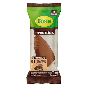 Paleta Tosh Proteína Sabor A Chocolate Paquete x 65 g  