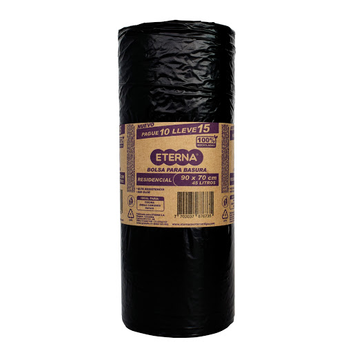 Bolsa De Basura Eterna Negra x 15 und