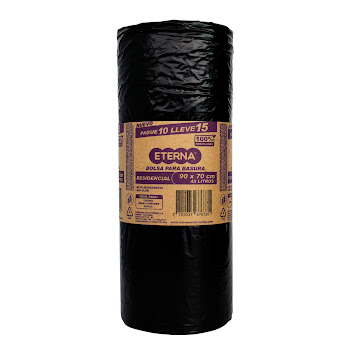Bolsa De Basura Eterna Negra x 15 und  