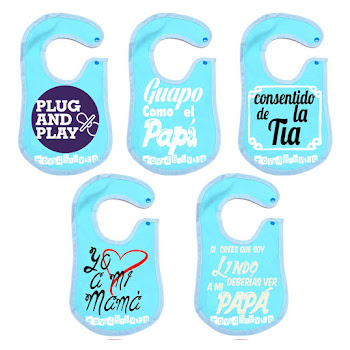 Solo Online Babero Toys4baby Combo   Mensajes  5 Unidades 