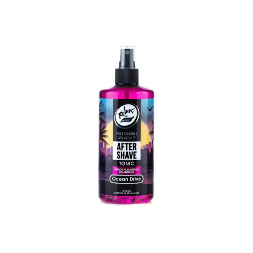 Tónico Ocean Drive  - Calma irritación - Rolda - Fragancia exclusiva - 410ml Rolda Frasco x 1 Tónico Ocean Drive Rolda For Men: after shave que refresca, tonifica y revitaliza la piel. Limpieza profunda y energía duradera. Fragancia audaz, moderna e intensa para hombres seguros que buscan un a