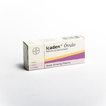 Icaden 600mg Óvulo   Vaginal Caja X1ovu Bay Nitrato De Isoconazol        