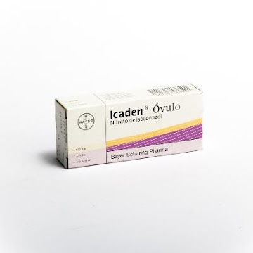 Icaden 600mg Óvulo   Vaginal Caja X1ovu Bay Nitrato De Isoconazol        