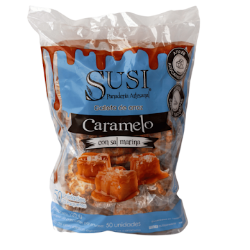 Galletas de Arroz Susi   Caramelo Bolsa x 150 gr 