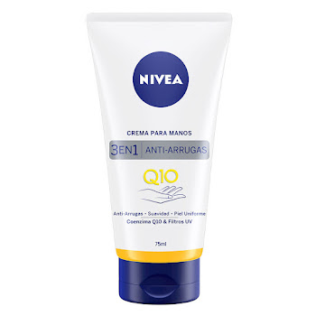 Crema Nivea Manos Anti Edad Q10 Plus Anti-Arrugas x 75 ml  