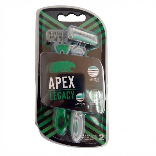 Cuchilla de Afeitar Desechable 4 Hojas Hombre- 2 Paquetes X 2 Cuchillas - Apex APEX 2 Unidades por paquete x 2 Unidades por paquete La Cuchilla de Afeitar para Hombre de la marca APEX brinda un diseño para adaptarse cómodamente a la mano, lo que facilita el manejo durante el afeitada
Marca: APEX
Modelo: LEGACY afeitadora de 4 hoja