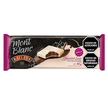 Chocolatina Montblanc   Baileys Chocoluxe x 40 gr 