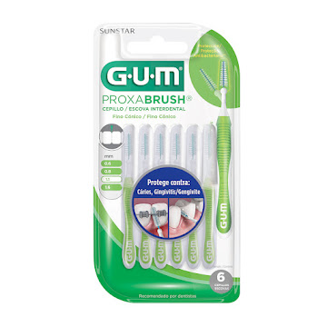 Cepillo Interdental   GUM Viajero Conico 1.1mm X 6Und  