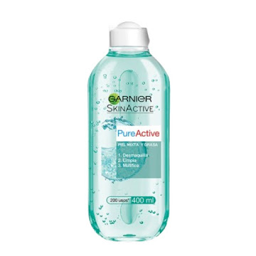 Agua Micelar Garnier Pure Active x 400 ml  
