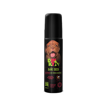 Baño Seco Perro Dinky Espuma Cachorro x 200 ml  