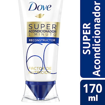 Súper Acondicionador Dove Factor Nutricional 60 x 170 ml  