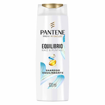 Shampoo Equilibrante Pantene Pro-V Miracles Equilibrio Raíz y Puntas x 300 ml  