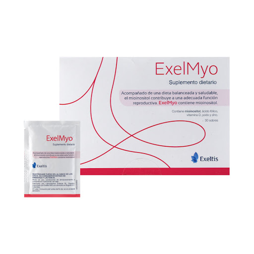 ExelMyo Suplemento Dietario con Mioinosito Exeltis Caja x 30 Sobres
