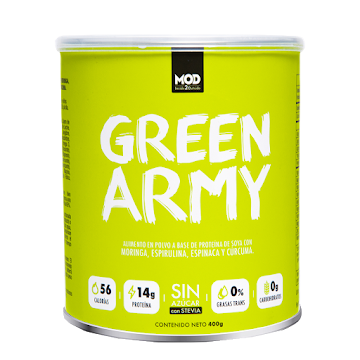 Batido Green Army Mod x 400 gr undefined