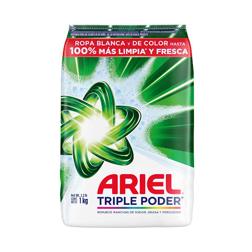 //Detergente en Polvo Ariel Regular x 1Kg