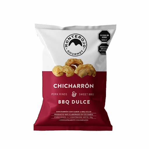 Chicharrón Carnudo Monterojo Bbq Dulce 90 gr