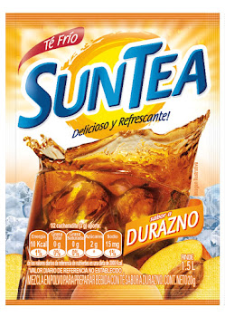 Te En Polvo Suntea Sabor A Durazno x 20 gr  