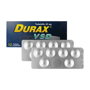 Durax VSD Tadalafilo 20 mg Caja x 12 Tabletas undefined