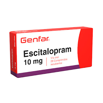 Escitalopram Genfar 10 mg Caja x 28 Comprimidos  