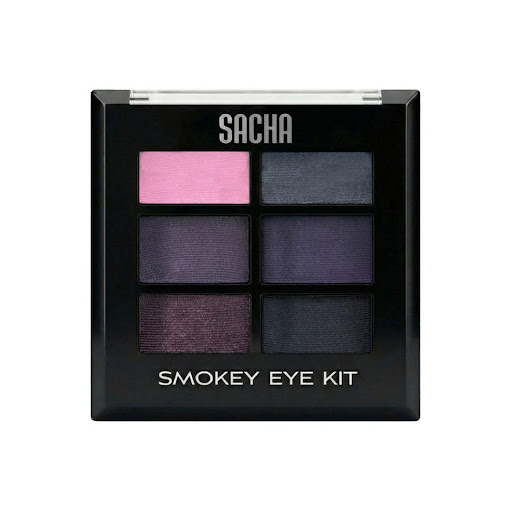 Kit De Sombras Smokey Night 6 Piece Eye Shadow X 8.8 Gr SACHA COSMETICS Estuche x 1 Colores ahumados coordinados profesionalmente especialmente combinados para crear el perfecto ojo ahumado sensual. Crea cualquier cosa desde un clásico ojo ahumado negro hasta un atrevido ojo ahumado 